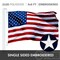 G128 Combo Pack: American USA Flag ToughWeave Series 4x6 Ft Single Sided & Gadsden Don't Tread On Me Flag Double Sided 4x6 Ft Double ToughWeave Series | Both Embroidered Polyester, Brass Grommets